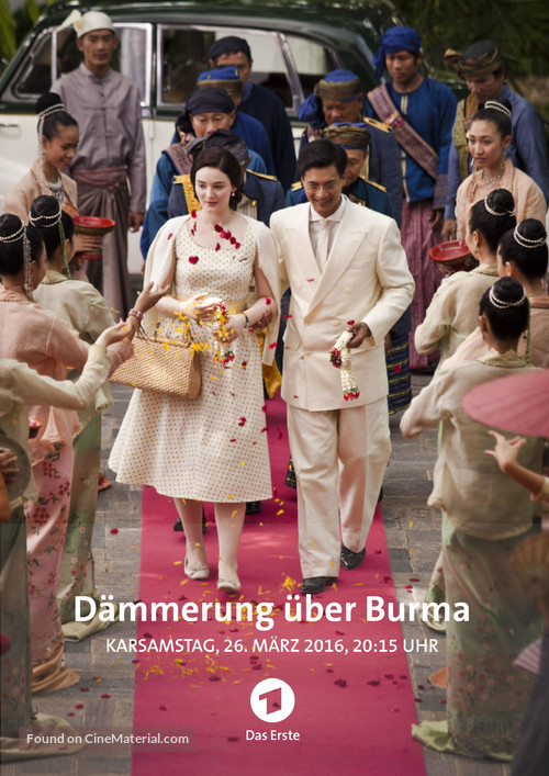 Twilight Over Burma - German Movie Poster
