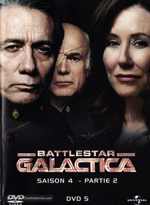 &quot;Battlestar Galactica&quot; - French DVD movie cover