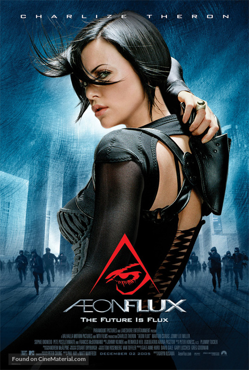 &AElig;on Flux - Movie Poster