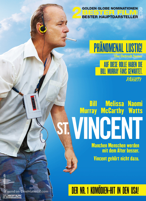 St. Vincent - German Movie Poster