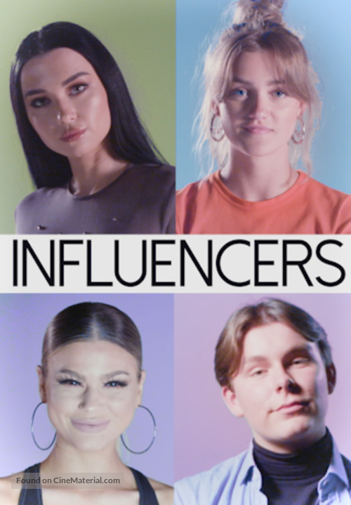 &quot;Influencers&quot; - Danish Video on demand movie cover