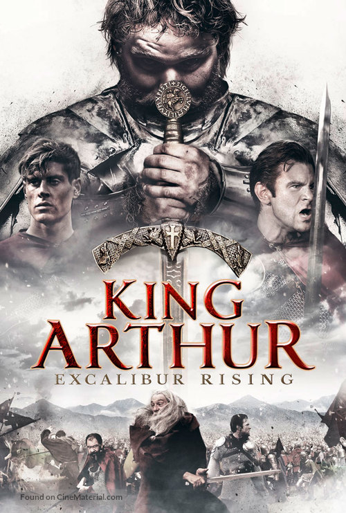 King Arthur: Excalibur Rising - British Movie Cover