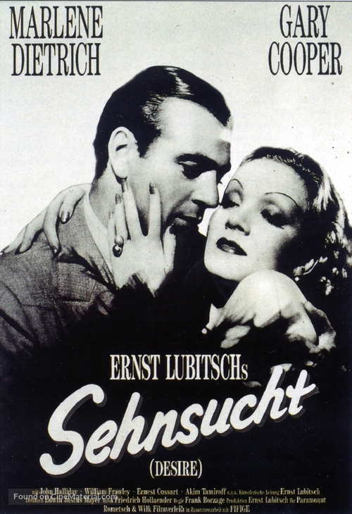 Desire - German Movie Poster