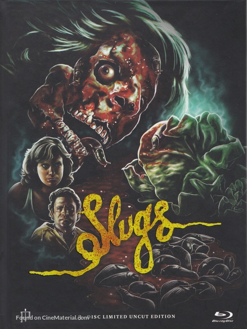 Slugs, muerte viscosa - German Blu-Ray movie cover