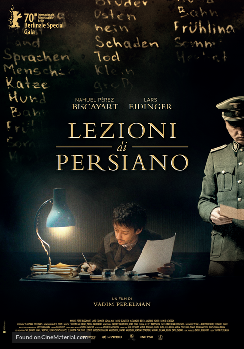 Persian Lessons - Italian Movie Poster