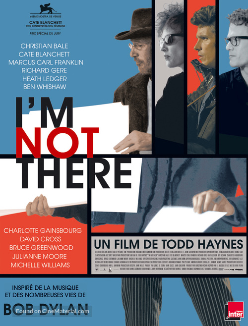 I&#039;m Not There - French Movie Poster