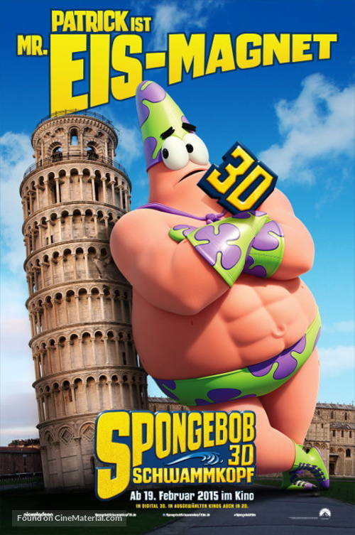 The SpongeBob Movie: Sponge Out of Water - German Movie Poster