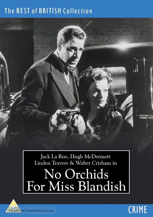 No Orchids for Miss Blandish - British DVD movie cover