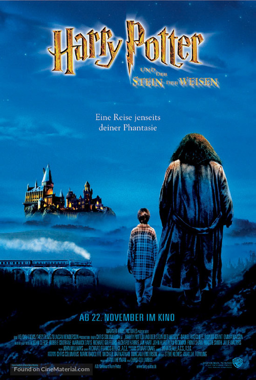 Harry Potter and the Philosopher&#039;s Stone - German Movie Poster