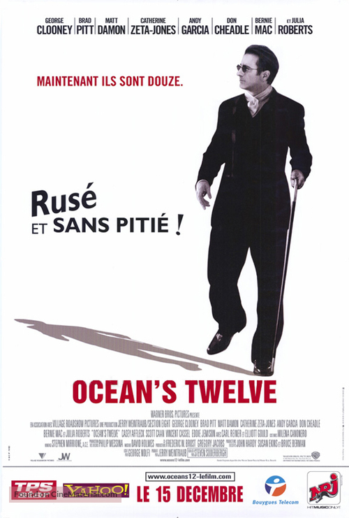 Ocean&#039;s Twelve - French Movie Poster