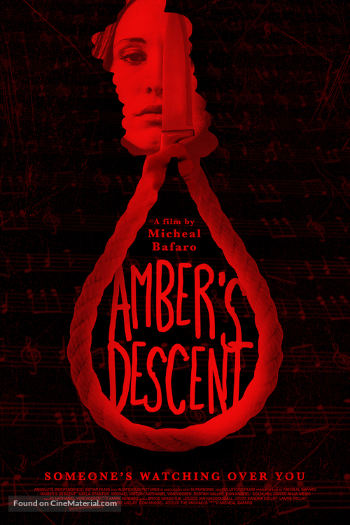 Amber&#039;s Descent - Canadian Movie Poster