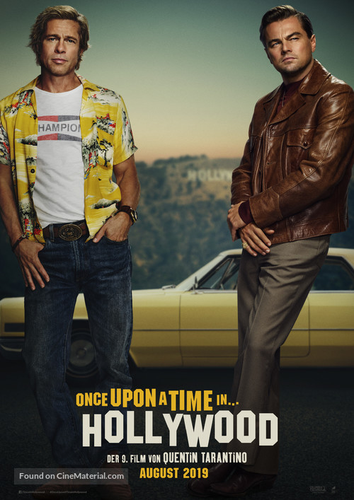 Once Upon a Time in Hollywood - Swiss Movie Poster