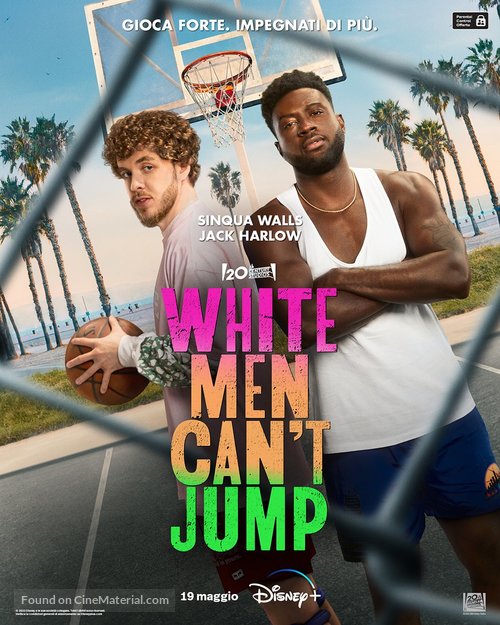 White Men Can&#039;t Jump - Italian Movie Poster