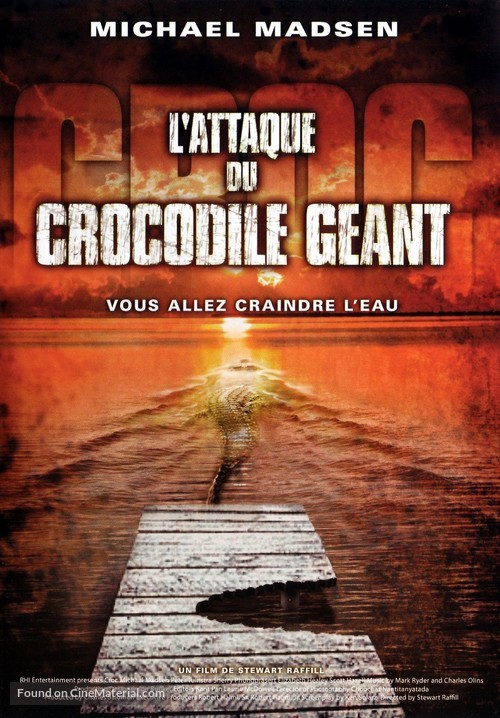 Croc - French DVD movie cover