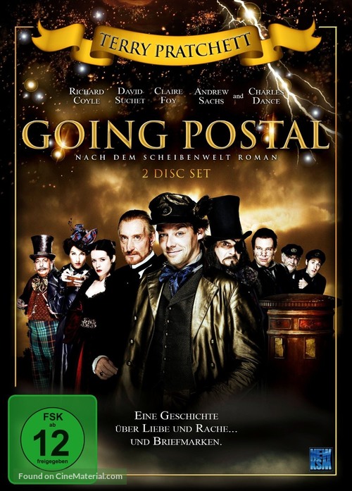 Going Postal - German DVD movie cover