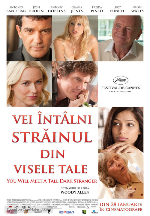 You Will Meet a Tall Dark Stranger - Romanian Movie Poster