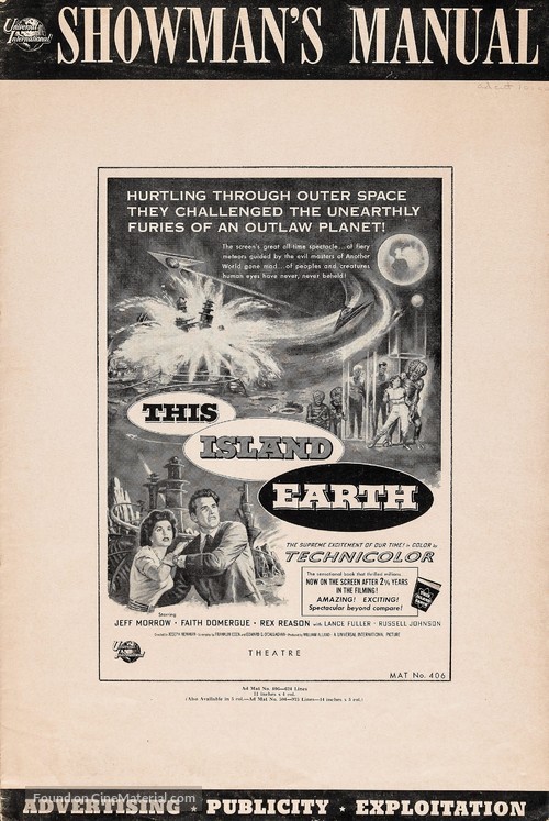 This Island Earth - poster