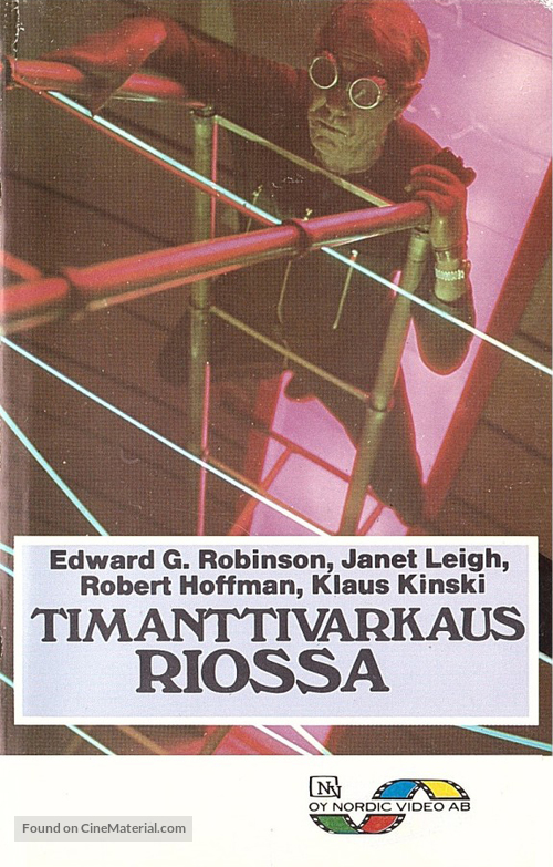 Ad ogni costo - Finnish VHS movie cover