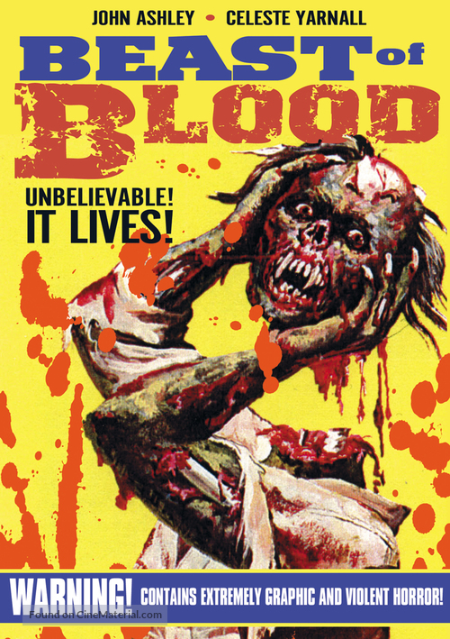 Beast of Blood - DVD movie cover