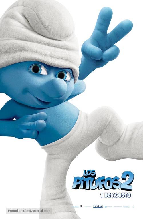 The Smurfs 2 - Argentinian Movie Poster