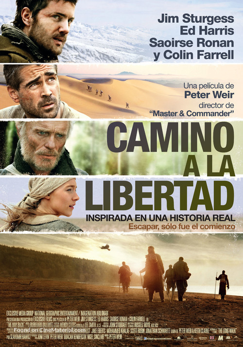 The Way Back - Spanish Movie Poster