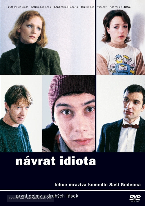 N&aacute;vrat idiota - Czech Movie Cover