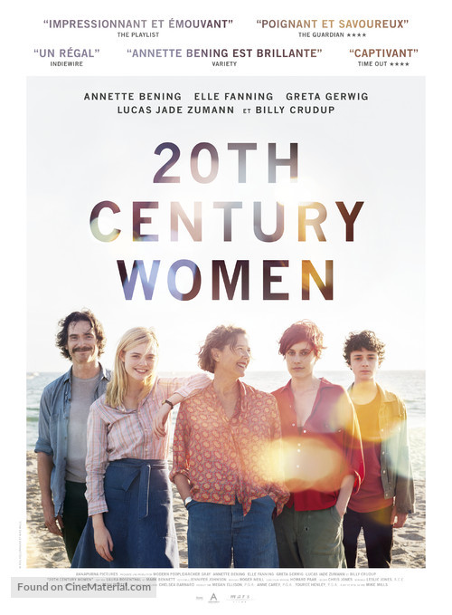 20th Century Women - French Movie Poster