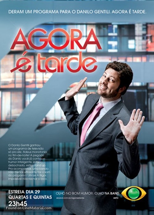 &quot;Agora &eacute; Tarde&quot; - Brazilian Movie Poster