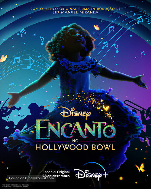 Encanto at the Hollywood Bowl - Brazilian Movie Poster