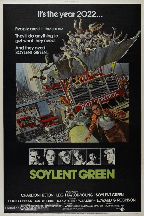 Soylent Green - Movie Poster