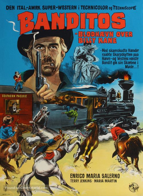 Bandidos - Danish Movie Poster