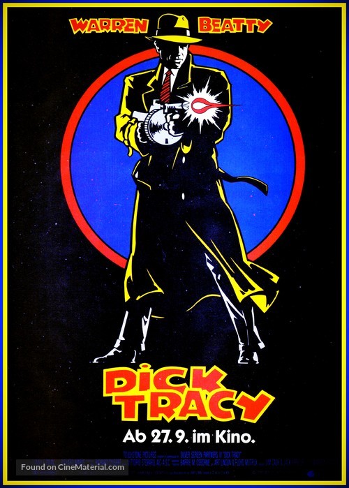 Dick Tracy - German Movie Poster