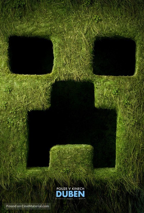 A Minecraft Movie - Czech Movie Poster