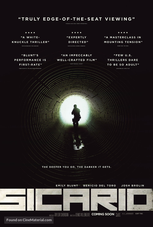 Sicario - British Movie Poster