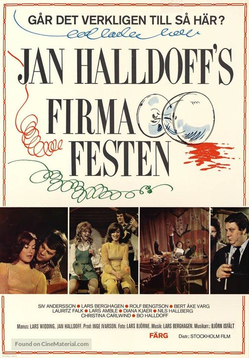 Firmafesten - Swedish Movie Poster