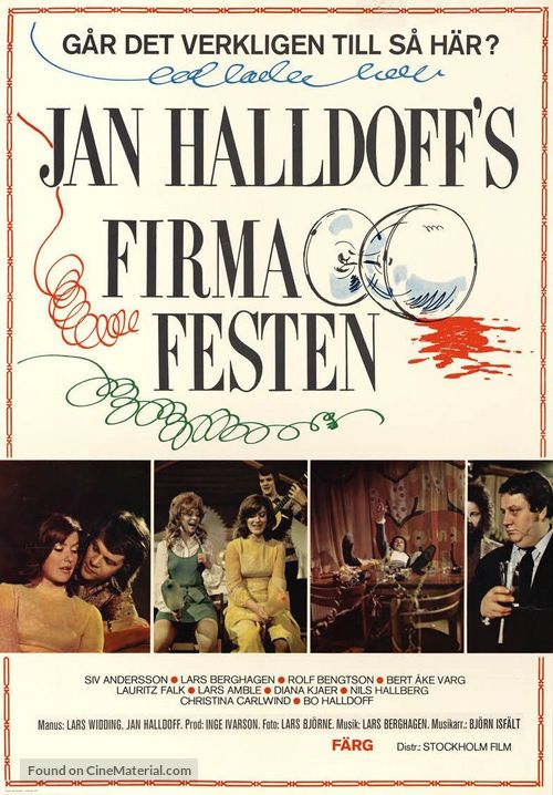 Firmafesten - Swedish Movie Poster