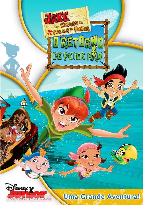 &quot;Jake and the Never Land Pirates&quot; - Brazilian DVD movie cover