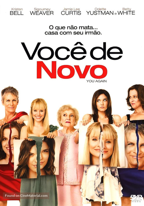 You Again - Brazilian DVD movie cover