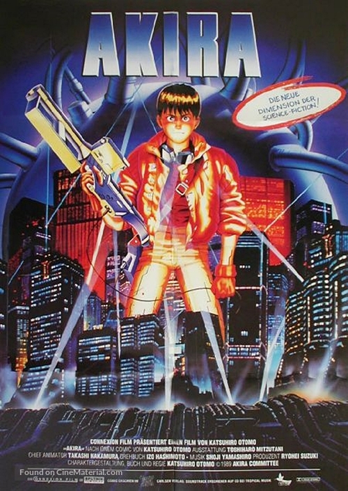 Akira - German Movie Poster
