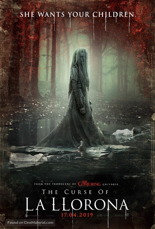 The Curse of La Llorona - Belgian Movie Poster