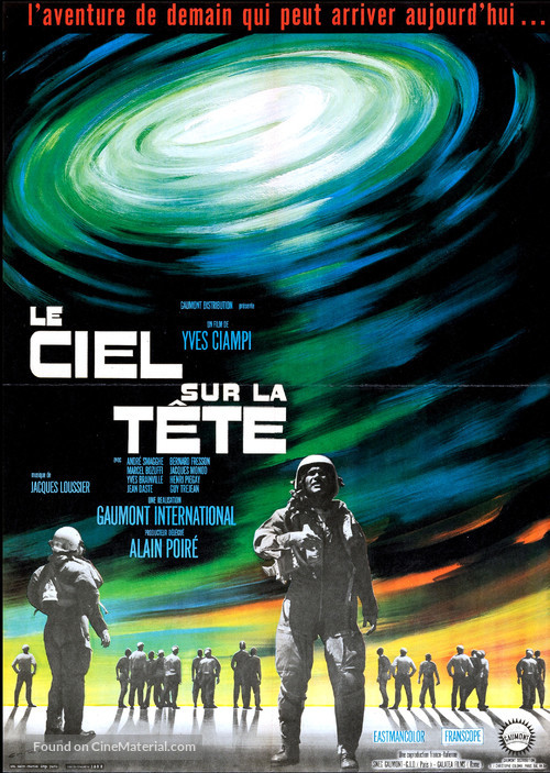 Le ciel sur la t&ecirc;te - French Movie Poster