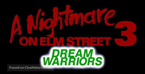 A Nightmare On Elm Street 3: Dream Warriors - Logo
