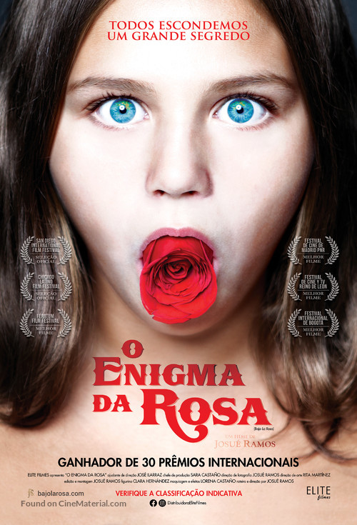 Bajo la Rosa - Brazilian Movie Poster