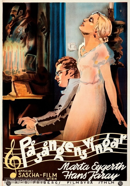 Leise flehen meine Lieder - Swedish Movie Poster