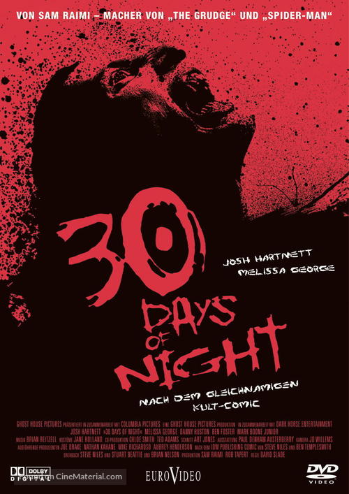 30 Days of Night - German Movie Cover