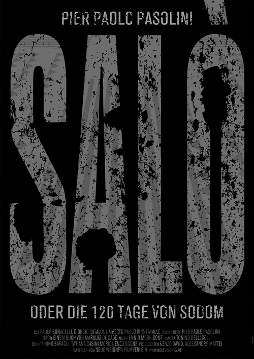 Sal&ograve; o le 120 giornate di Sodoma - German Re-release movie poster