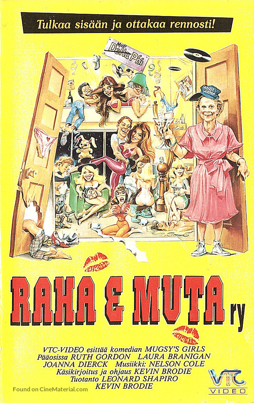 Delta Pi - Finnish VHS movie cover