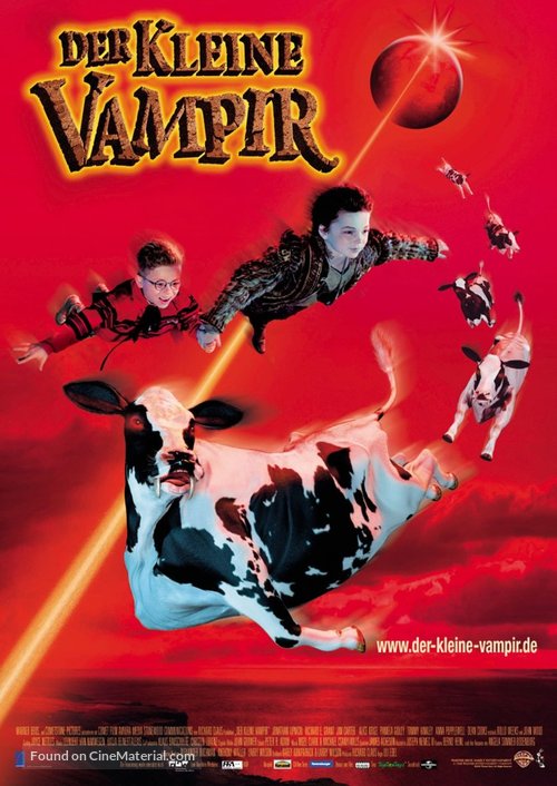 The Little Vampire - German Movie Poster