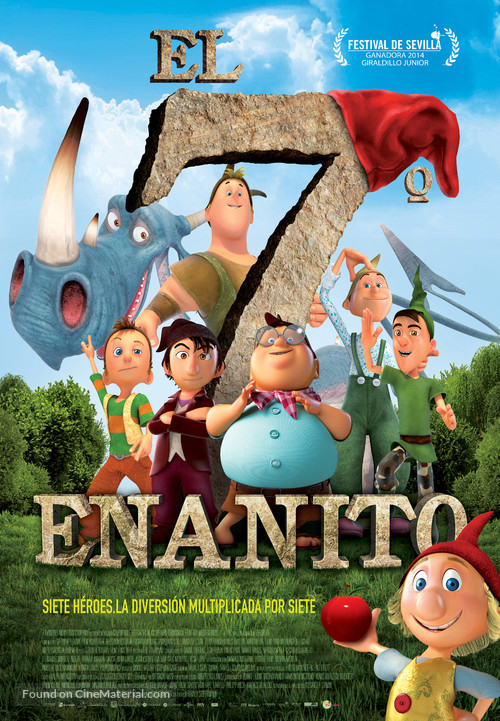 Der 7bte Zwerg - Spanish Movie Poster