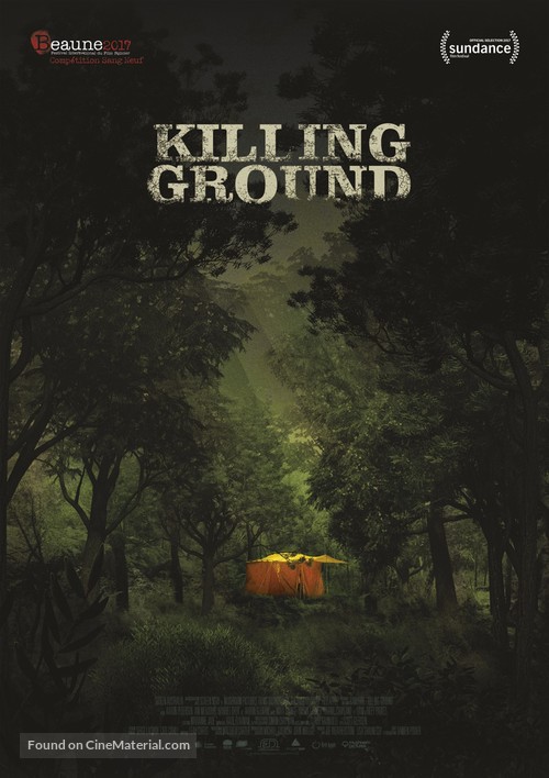 Killing Ground - French Movie Poster